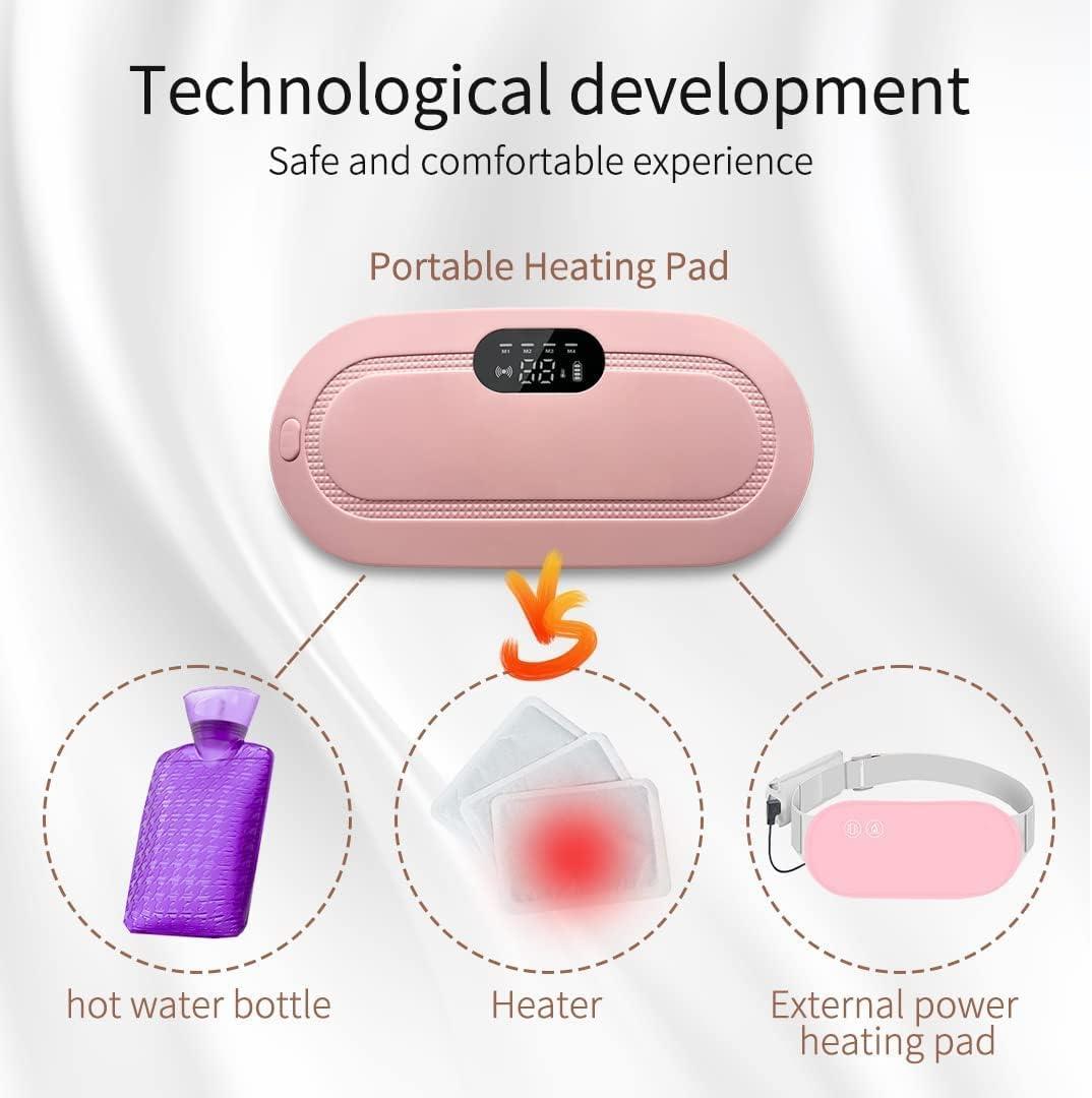 Portable Cordless Heating Pad – Menstrual Relief Belt